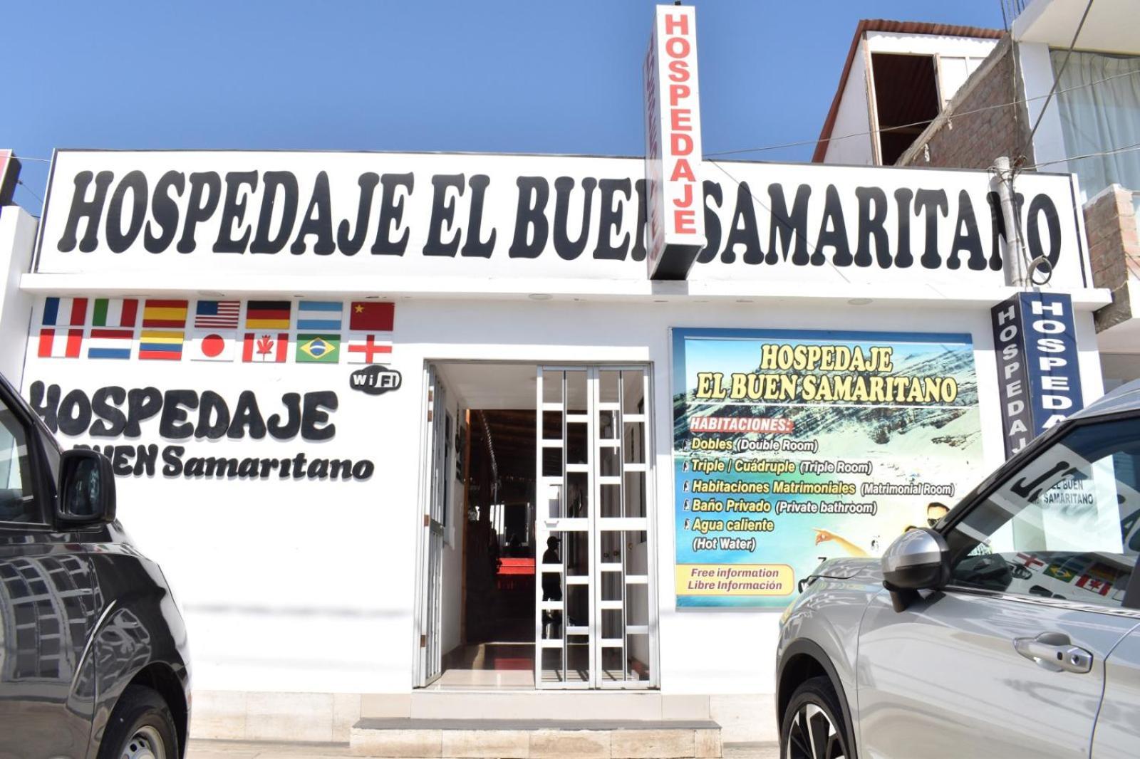 Hospedaje El Buen Samaritano Paracas Eksteriør bilde